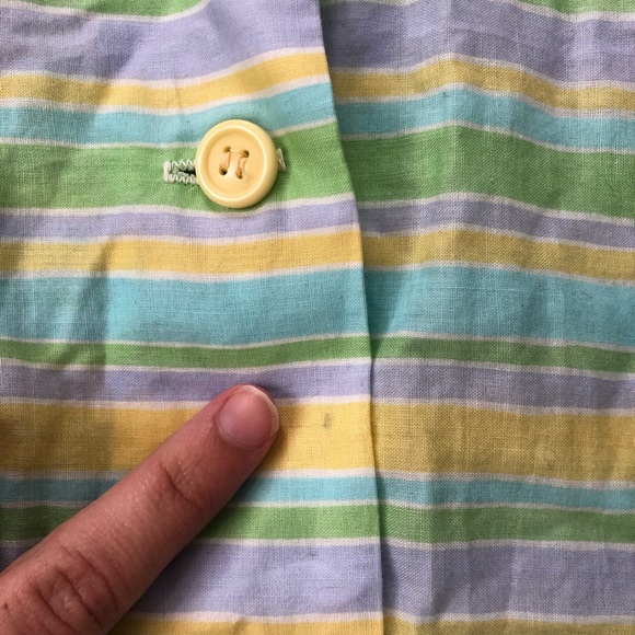 Vintage Pastel Collared Shirt - Picture 5 of 6